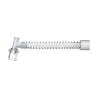 Length: 15 см. Patient connector: angled double swivel M15/F22. Machine-side connector: 22F